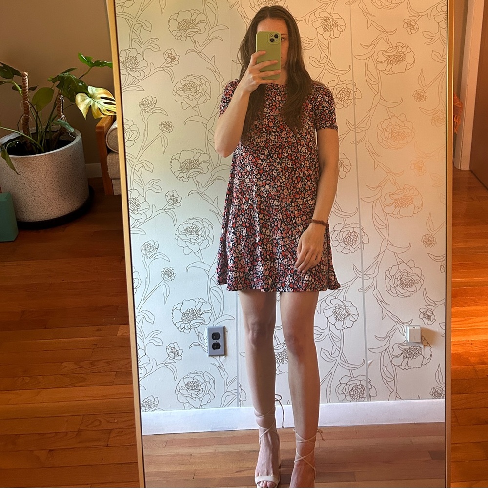 BCBGeneration Vibrant Floral Dress